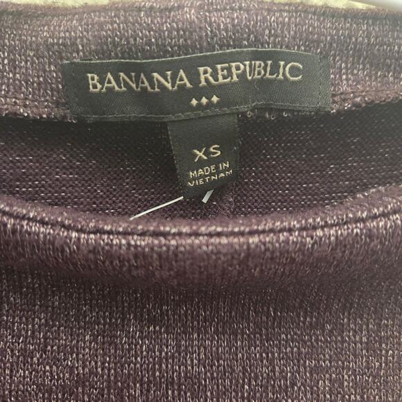 Banana Republic Metallic Shimmer Sleeveless Sweater - XS - Picture 6 of 6